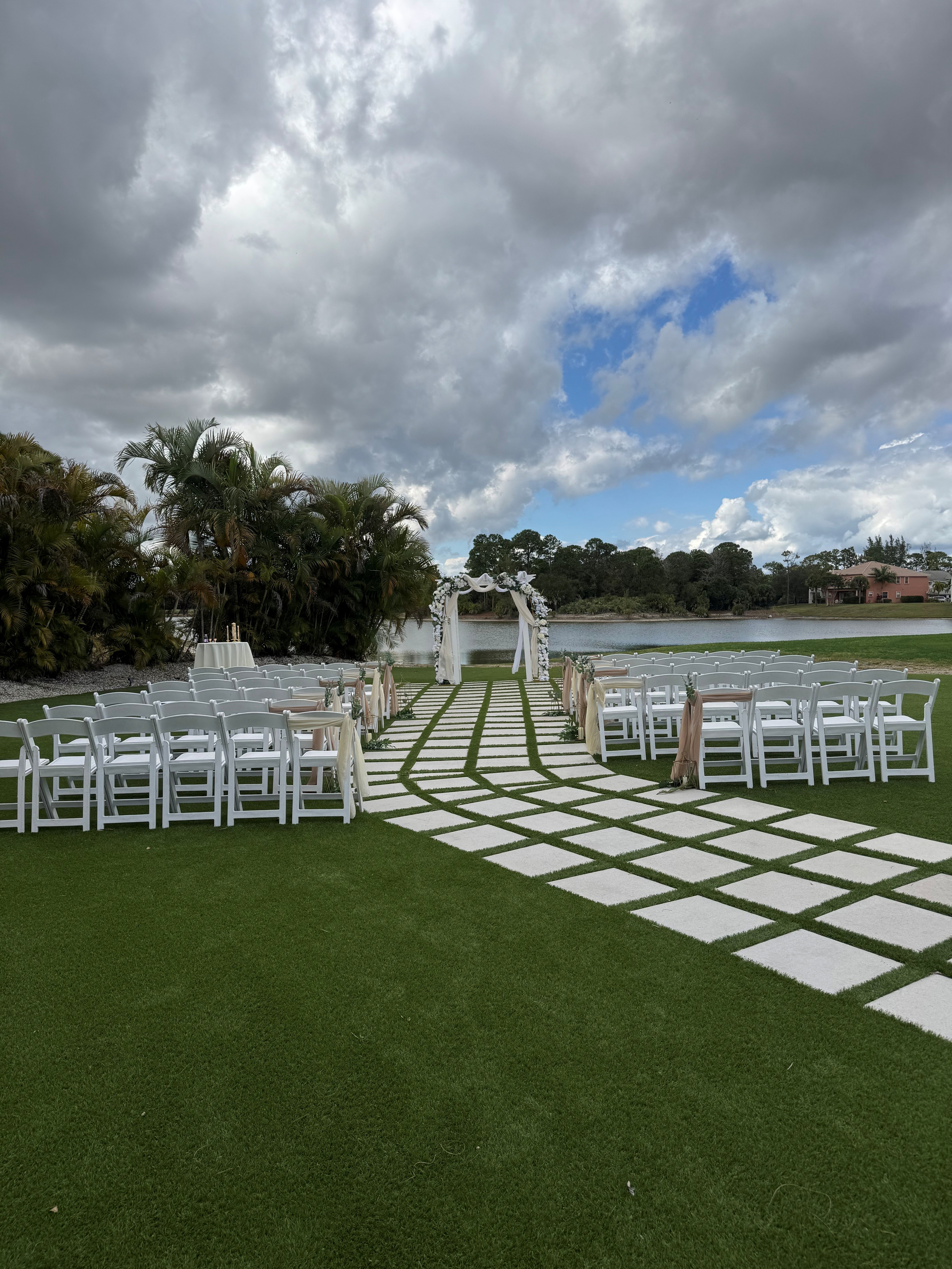 The Gazebo ceremony space at Madison Green Country Club in Palm Beach